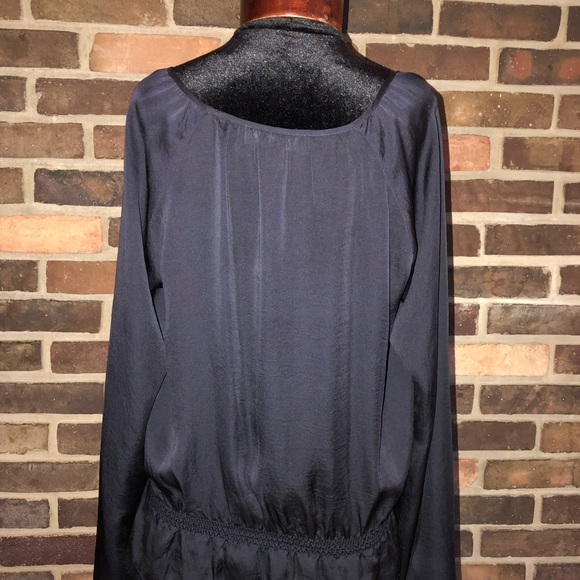 Michael Kors Navy Blouse - Picture 2 of 3